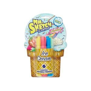 RARE Mr Sketch ICE‎ CREAM Scented Markers Set Of 6 HTF
